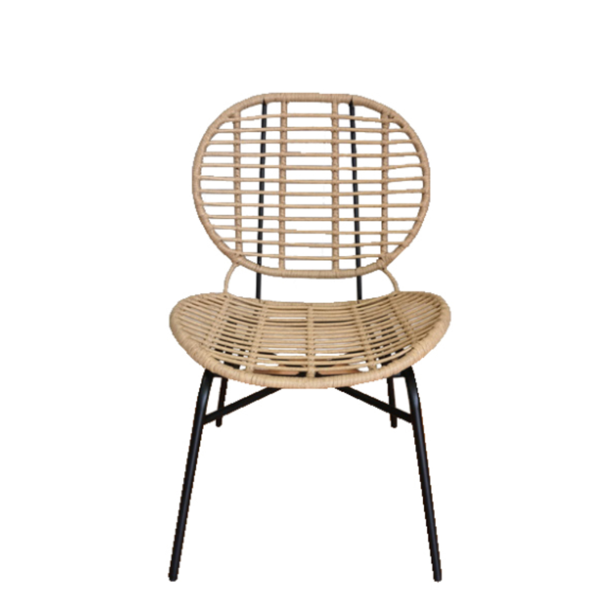 Liberta FOREST Karekla Fusiki/Mavri 59x63x87cm 22-0027