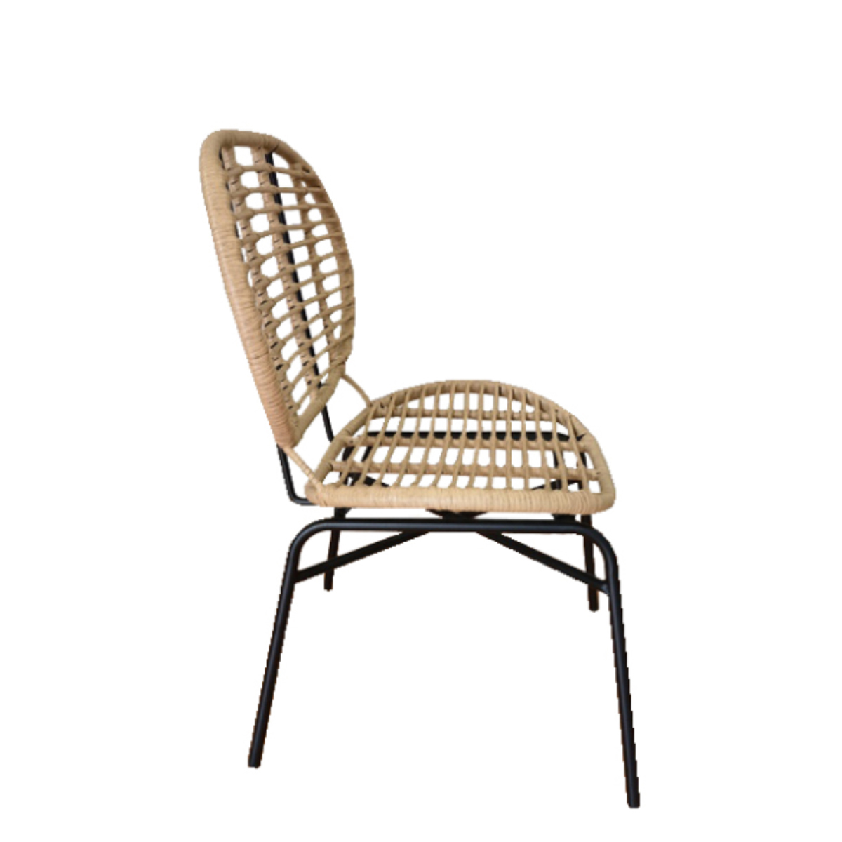 Liberta FOREST Karekla Fusiki/Mavri 59x63x87cm 22-0027