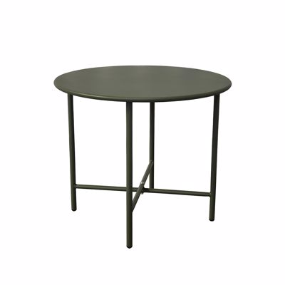 Liberta GIRO Coffee Table Λαδί Φ60x50cm 22-0046