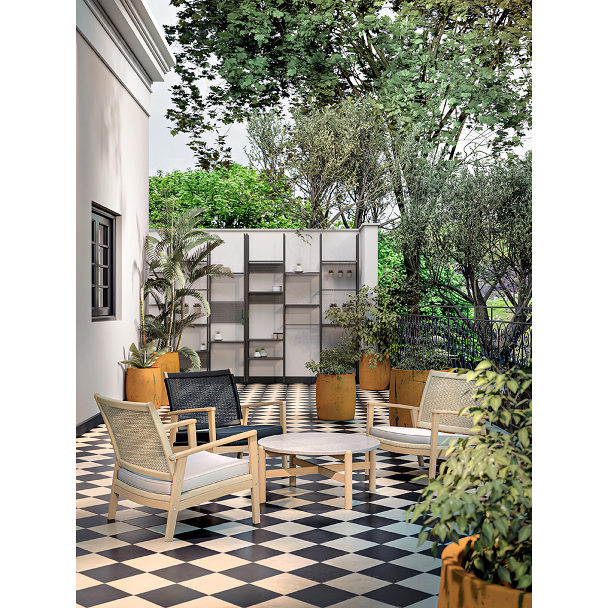 Liberta TERRAZZO Coffee Table Terrazzo F84.4x37cm 22-0054