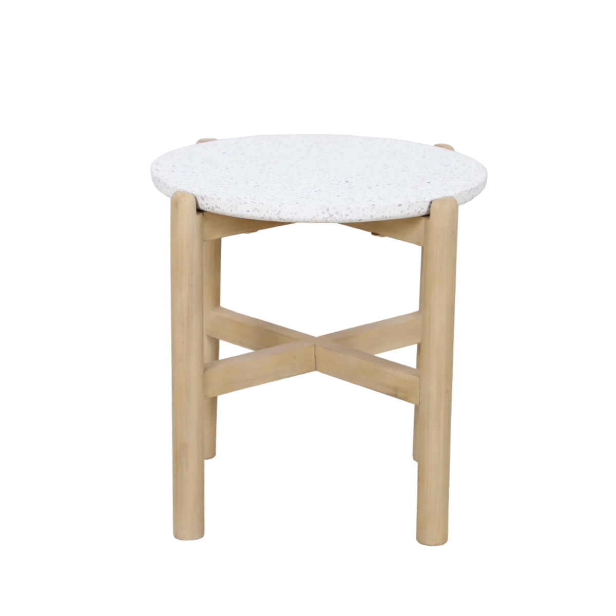 Liberta TERRAZZO Coffee Table Terrazzo F50x47cm 22-0055