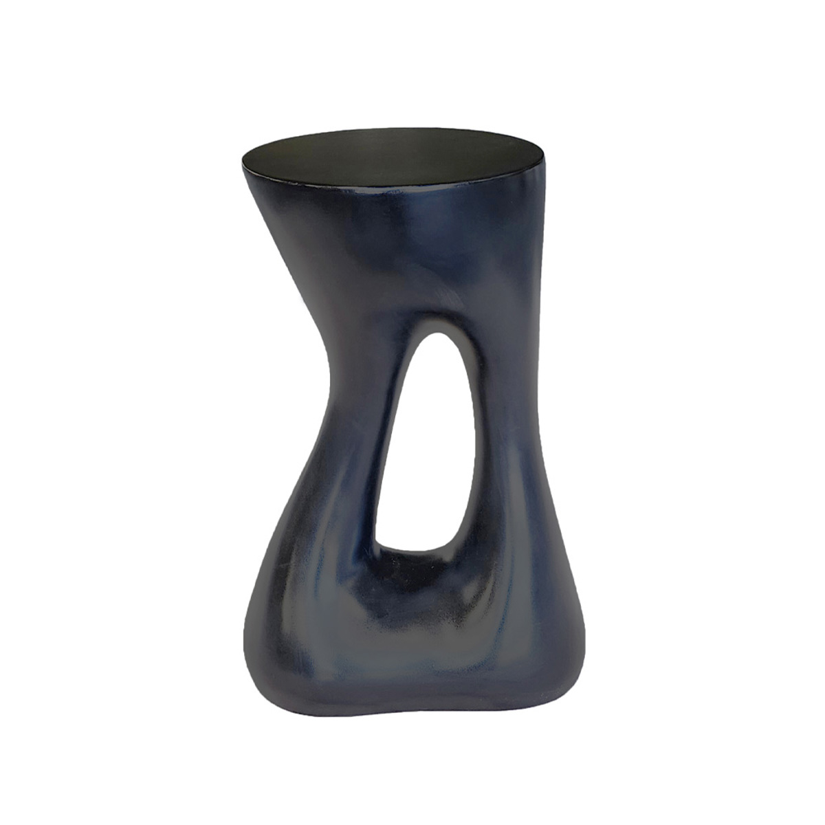 Liberta ABSTRACT Side Table Mavro 38x28x56cm 22-0136