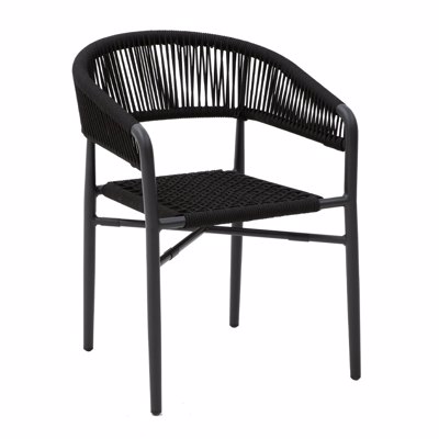 Liberta SCORPION Πολυθρόνα Μαύρη 56x59.5x76cm 22-0191