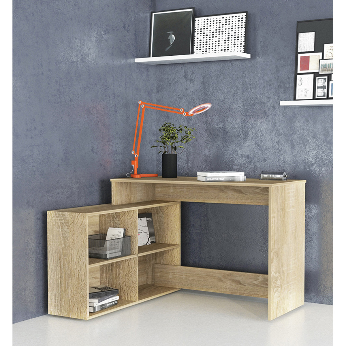 Liberta BOOK CORNER Gafeio Sonoma 125x100.5x77cm 24-0441