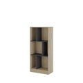 Liberta MAZE 4 60 Bibliothiki Xamili Sonoma/Ggri Skouro 60x30x130cm 24-0585