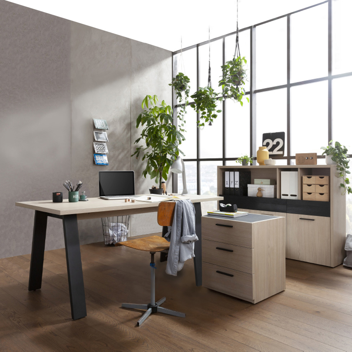 Liberta DAVINCI Surtariera Sonoma/Mavro Oak me 3 Surtaria 50x47.2x61.2cm 24-0626