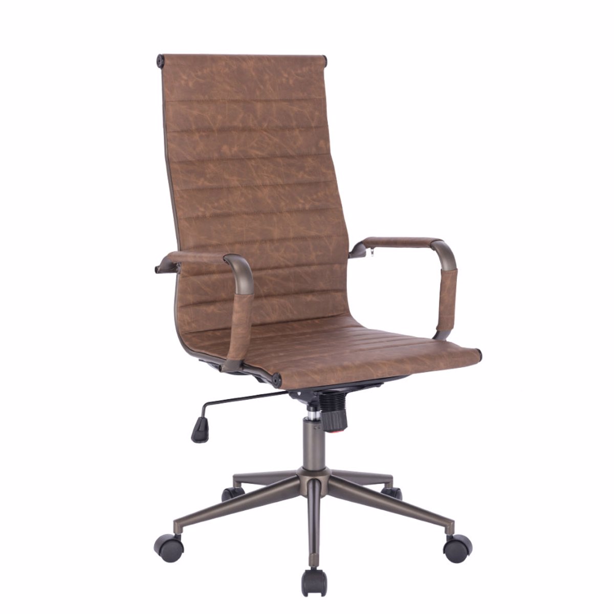 Liberta AVANT Karekla Gafeiou Coffee/Gunmetal 55.5x63x118cm 25-0554