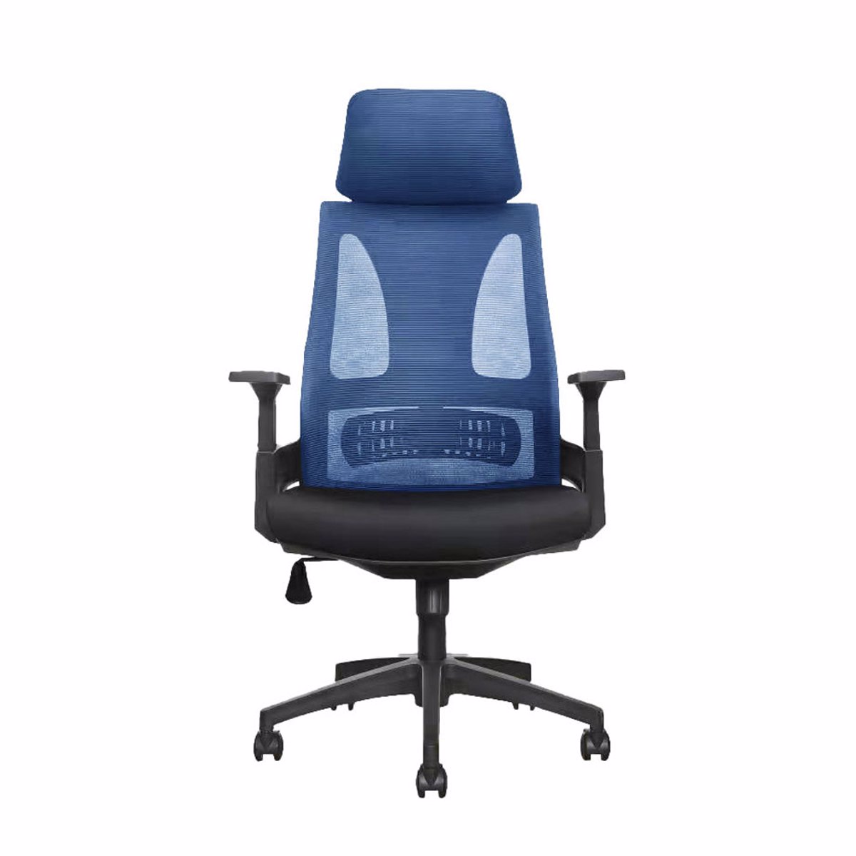 Liberta TIE Karekla Gafeiou Ble/Mavri 66x64x130cm 25-0617