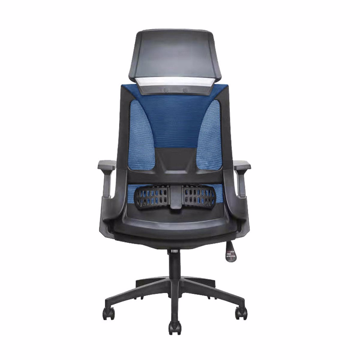 Liberta TIE Karekla Gafeiou Ble/Mavri 66x64x130cm 25-0617