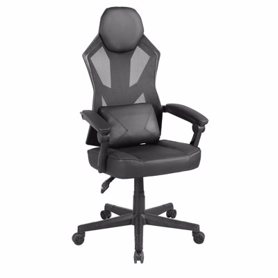 Liberta FUSION Gaming Καρέκλα Γραφείου Μαύρη 50x74x137cm 25-0700