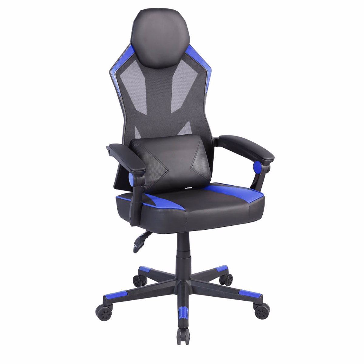 Liberta FUSION Gaming Karekla Gafeiou Mavri/Mple 50x74x137cm 25-0701