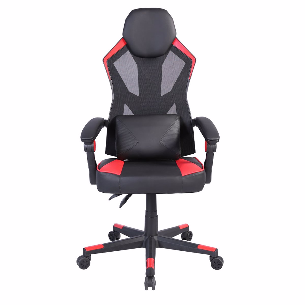 Liberta FUSION Gaming Karekla Gafeiou Mavri/Kokkini 50x74x137cm 25-0702