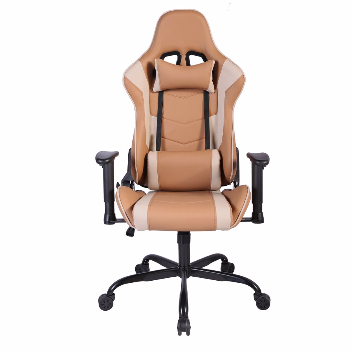 Liberta EXPLOR Gaming Karekla Gafeiou Mocca/Grez 50x71x135cm 25-0704
