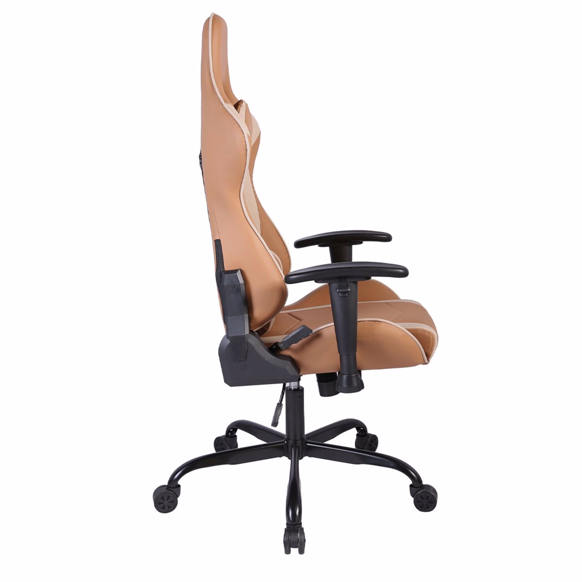 Liberta EXPLOR Gaming Karekla Gafeiou Mocca/Grez 50x71x135cm 25-0704