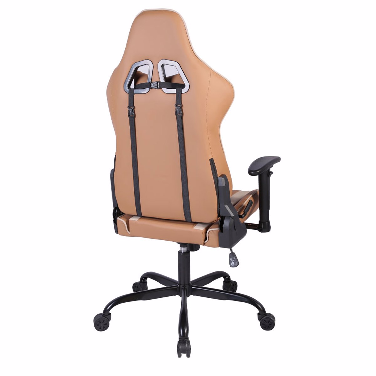 Liberta EXPLOR Gaming Karekla Gafeiou Mocca/Grez 50x71x135cm 25-0704