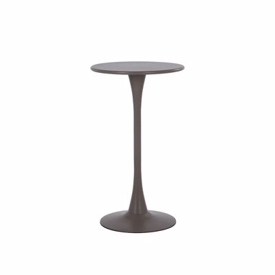 Liberta LIDO Τραπέζι Bar Cappuccino Φ59.5x100.5cm 26-0024