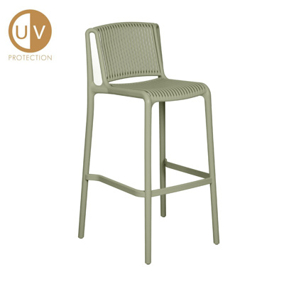 Liberta POLLY Σκαμπό Bar Λαδί 41x47x100.5cm 26-0028