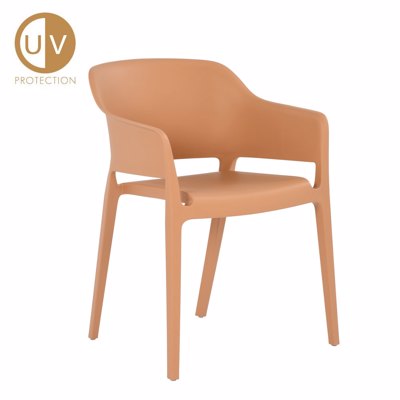 Liberta ARCO Πολυθρόνα Caramel 55.5x54.5x77.5cm 27-0127
