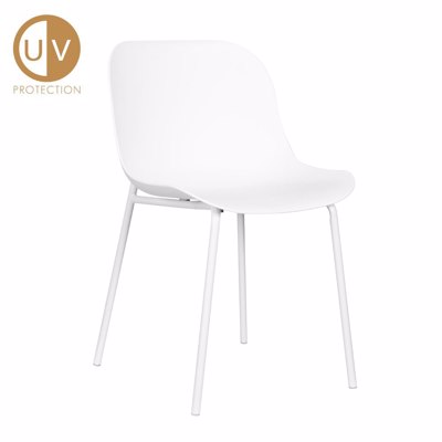 Liberta LIGNA Καρέκλα Λευκή 55.5x48x80cm 27-0130