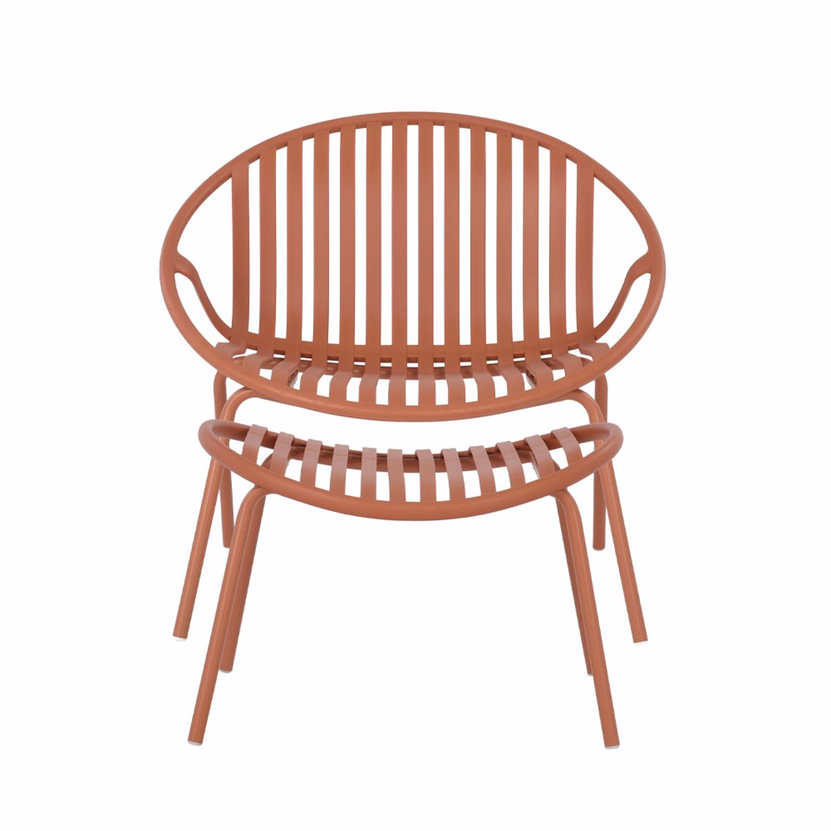 Liberta NADIN Set ton 2 Poluthrona Terracotta 79.5x70x74cm 27-0211