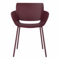 Liberta SEDIA Poluthrona Madder Brown 58x52x79.5cm 27-0212