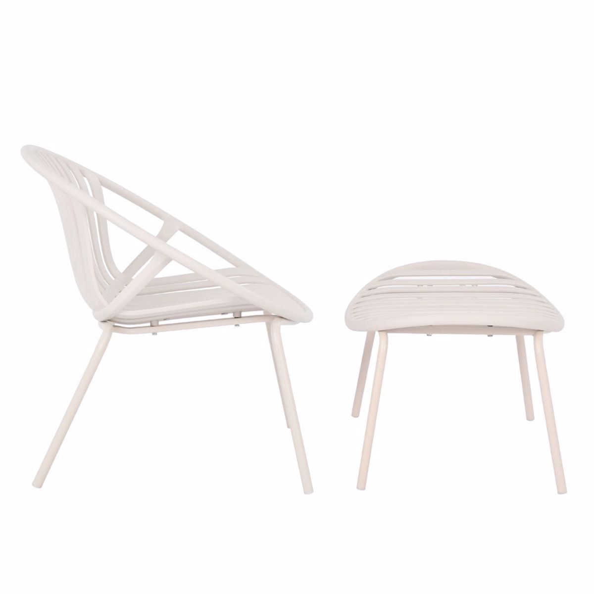 Liberta NADIN Set ton 2 Poluthrona Off White 79.5x70x74cm 27-0217