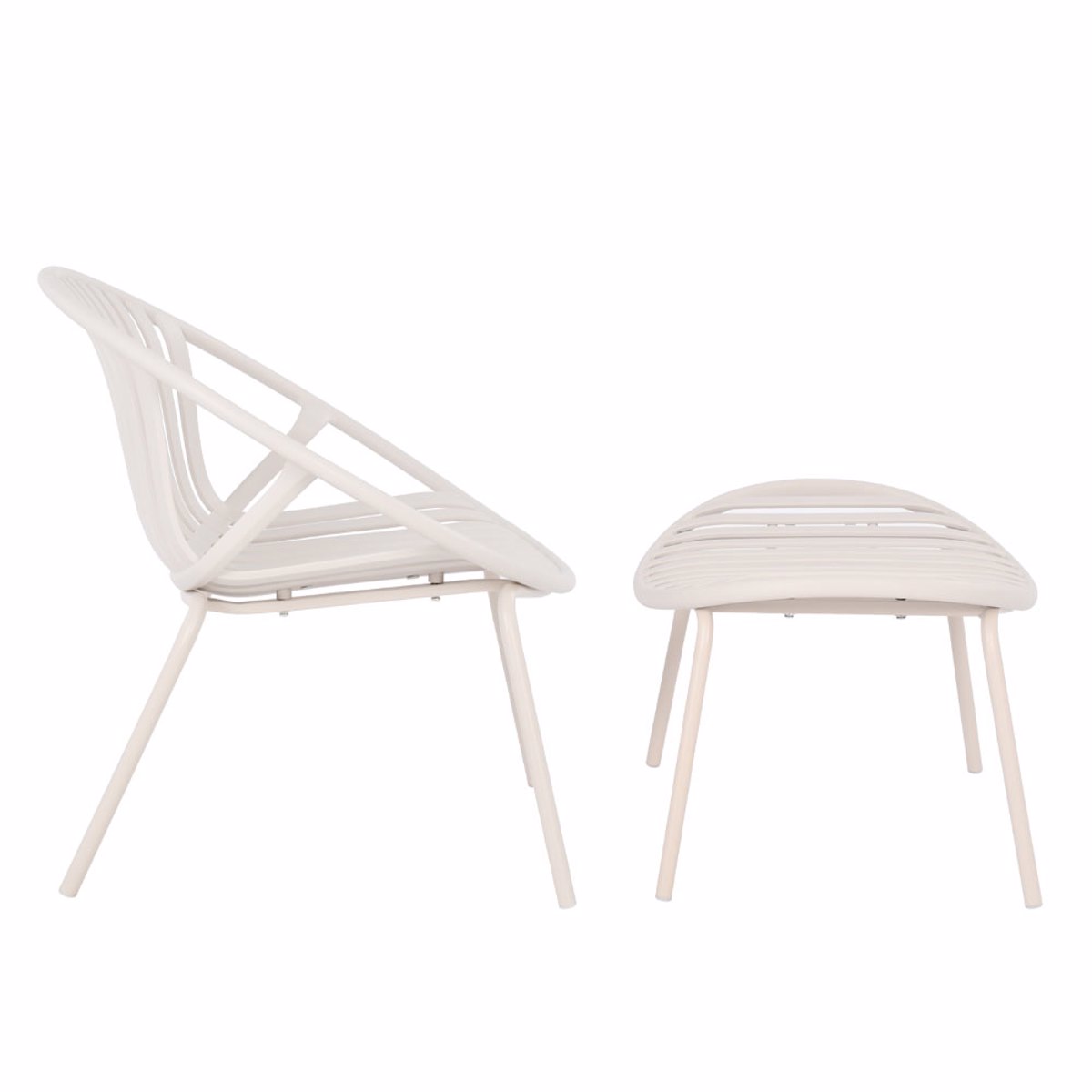 Liberta NADIN Set ton 2 Poluthrona Off White 79.5x70x74cm 27-0217