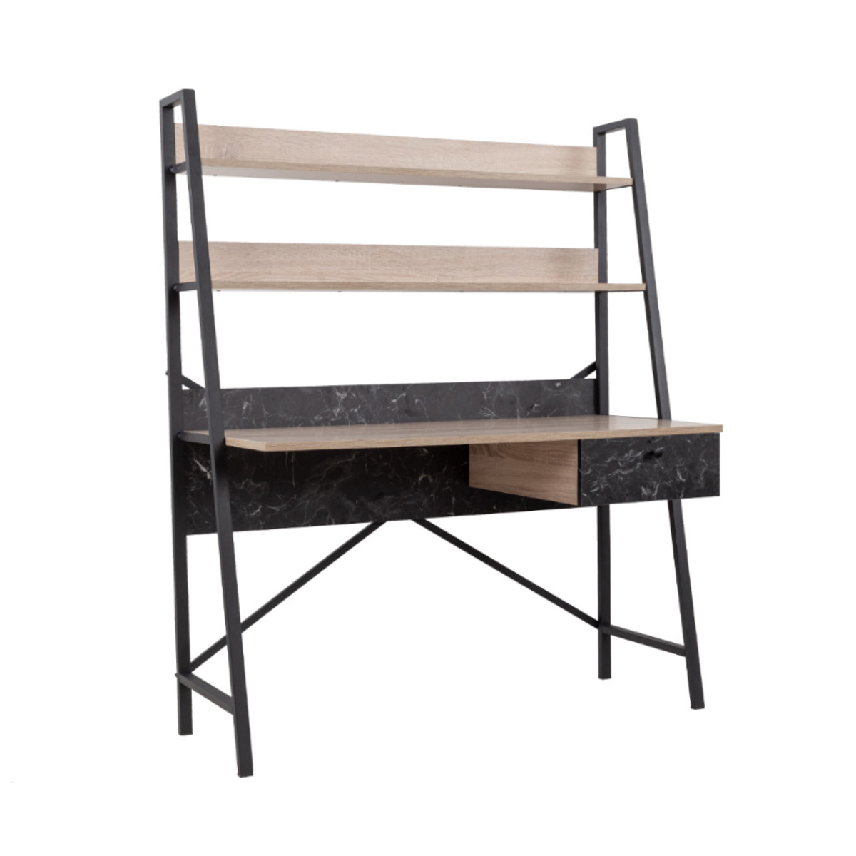 Liberta ATRIUM Gafeio Sonoma/Mavro Petra me 1 Surtari 125x55xH150cm 28-0210