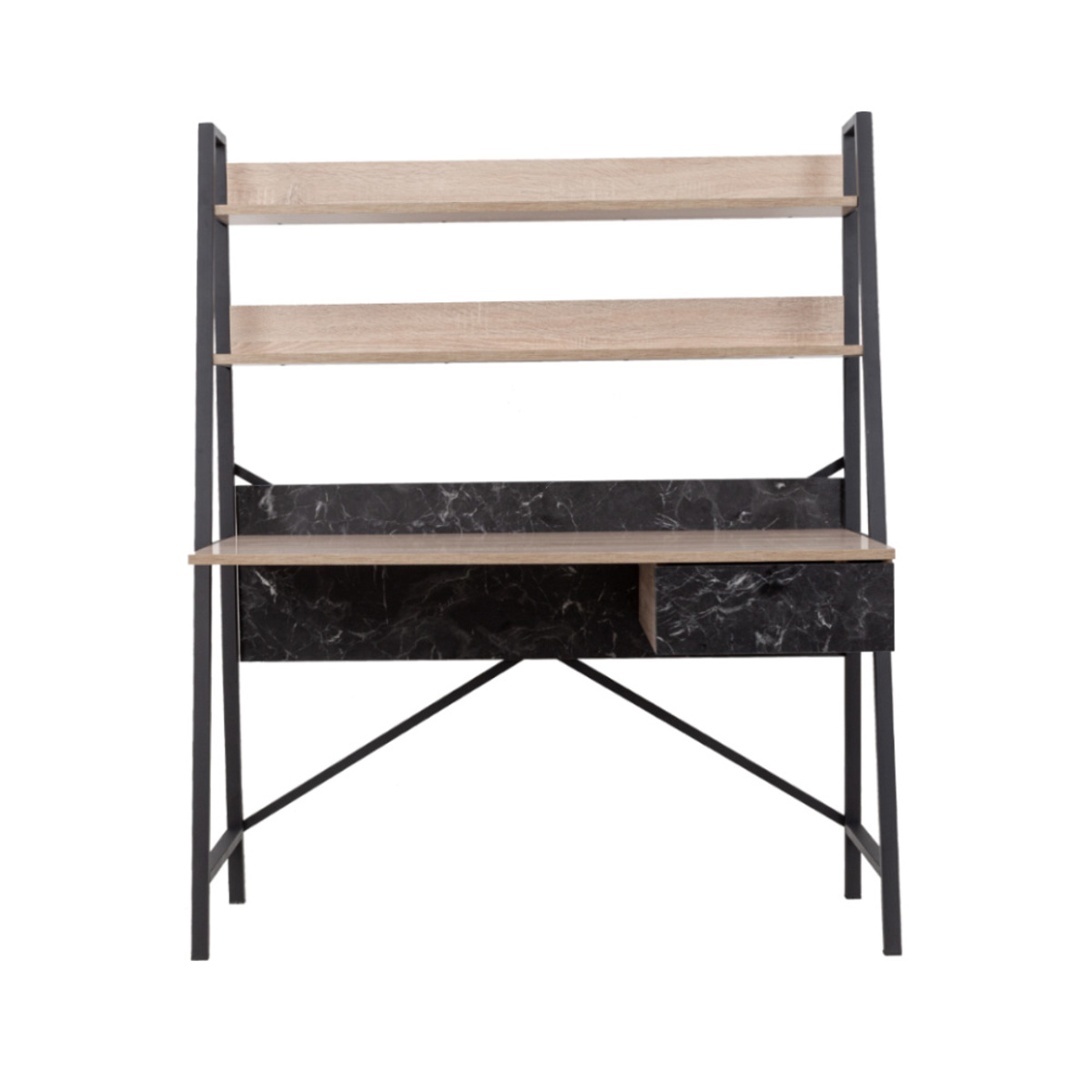 Liberta ATRIUM Gafeio Sonoma/Mavro Petra me 1 Surtari 125x55xH150cm 28-0210