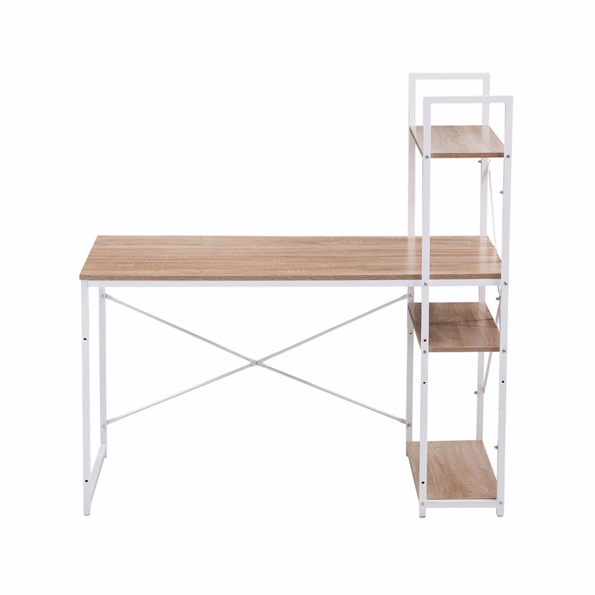 Liberta TORRE Gafeio Bibliothiki Sonoma/Lefko 120x60x121cm 28-0230