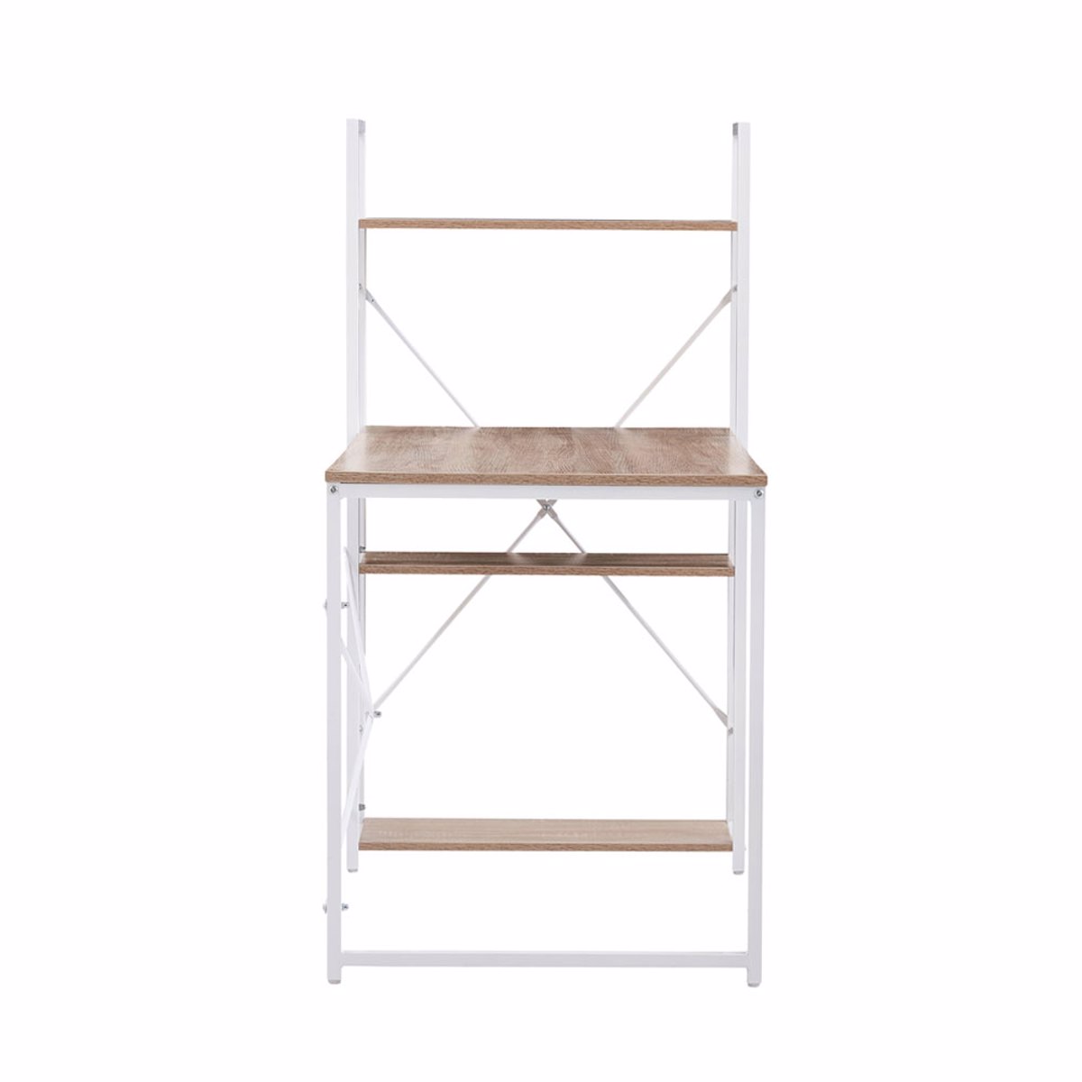 Liberta TORRE Gafeio Bibliothiki Sonoma/Lefko 120x60x121cm 28-0230