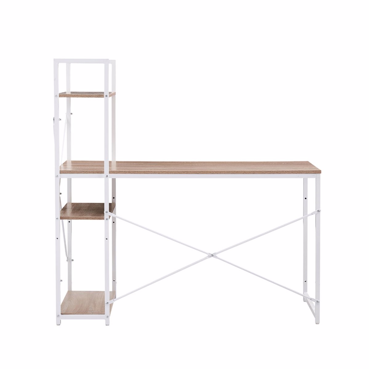 Liberta TORRE Gafeio Bibliothiki Sonoma/Lefko 120x60x121cm 28-0230