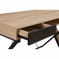 Liberta DOUBLE-X Gafeio Fusiko/Mavro me 1 Rafi 120x60x76cm 28-0271