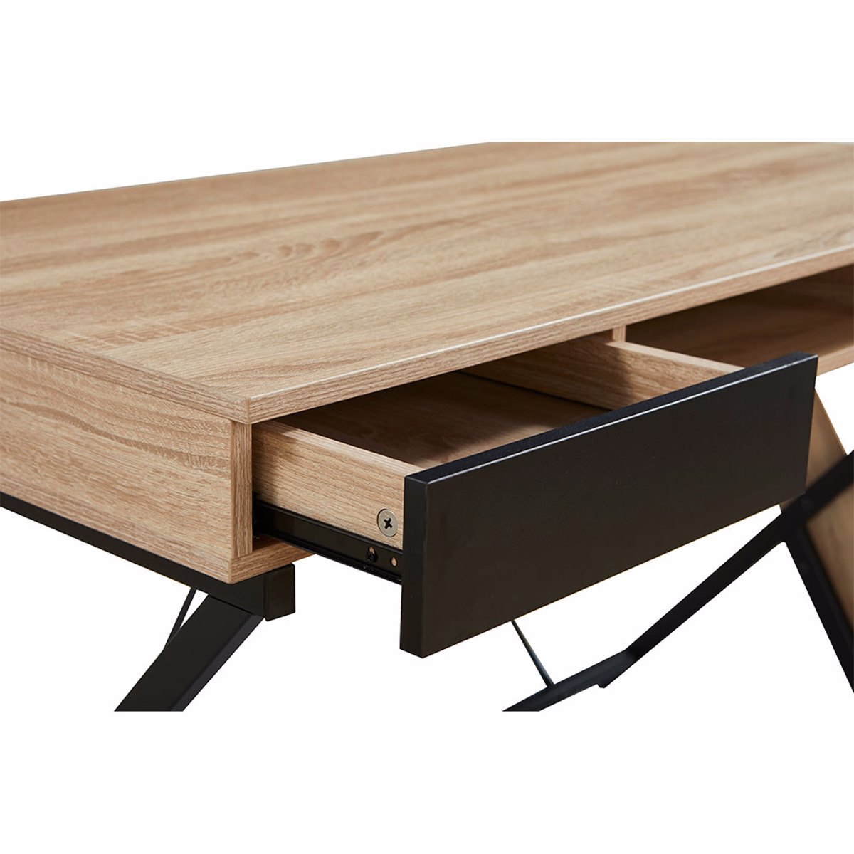 Liberta DOUBLE-X Gafeio Fusiko/Mavro me 1 Rafi 120x60x76cm 28-0271