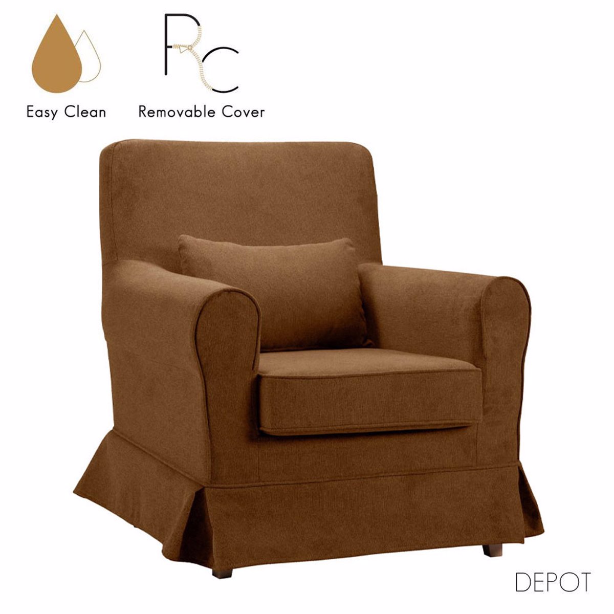 Liberta HAPPY Poluthrona EKAI 77x85x85cm 71-0007