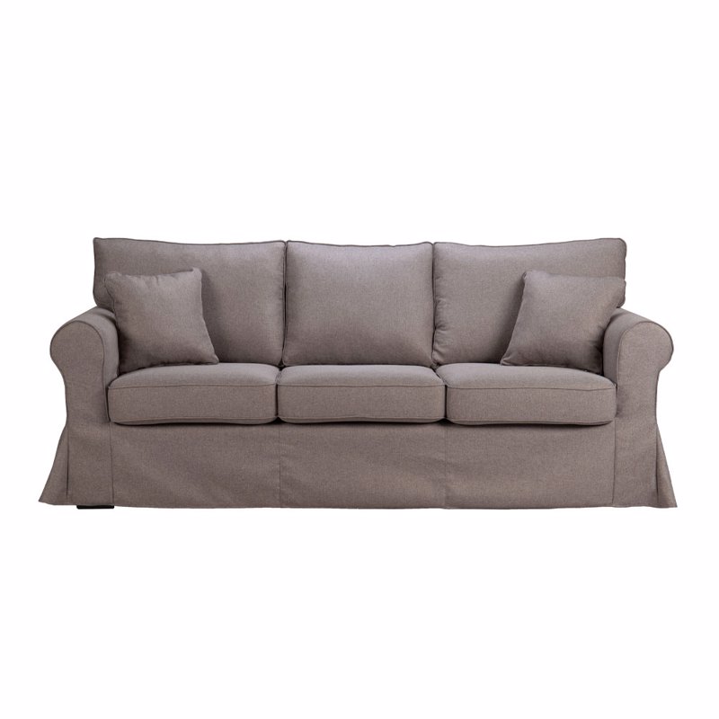 Liberta ASHLEY Trithesios Kanapes Kafe Anoixtos me Aposuromeno Kalumma 215x85x95cm 71-0047