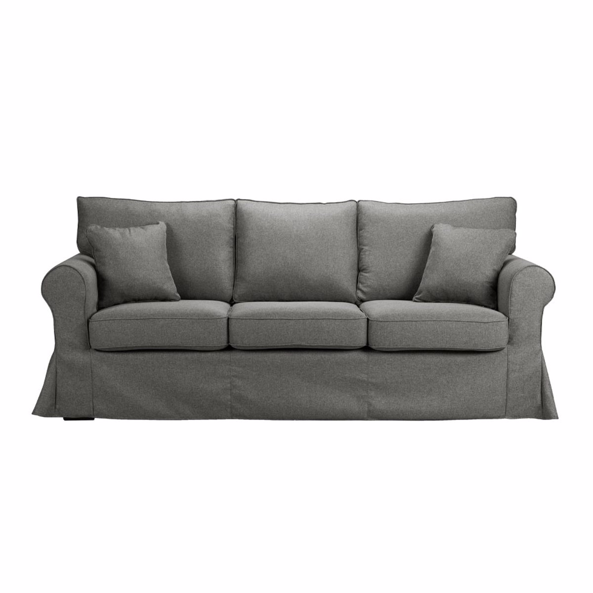Liberta ASHLEY Trithesios Kanapes Ggri me Aposuromeno Kalumma 215x85x95cm 71-0048