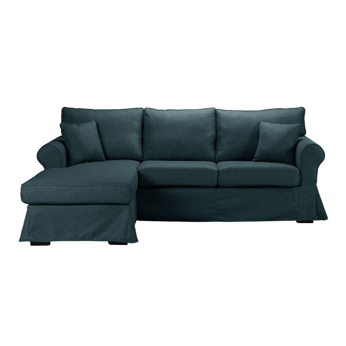 Liberta ASHLEY Kanapes Ble Aristeri Gnia me Aposuromeno Kalumma 236x171x91cm 71-0056
