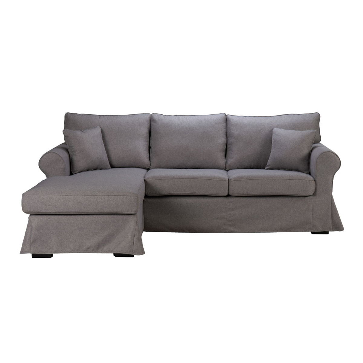 Liberta ASHLEY Kanapes Ggri Aristeri Gnia me Aposuromeno Kalumma 236x171x91cm 71-0058