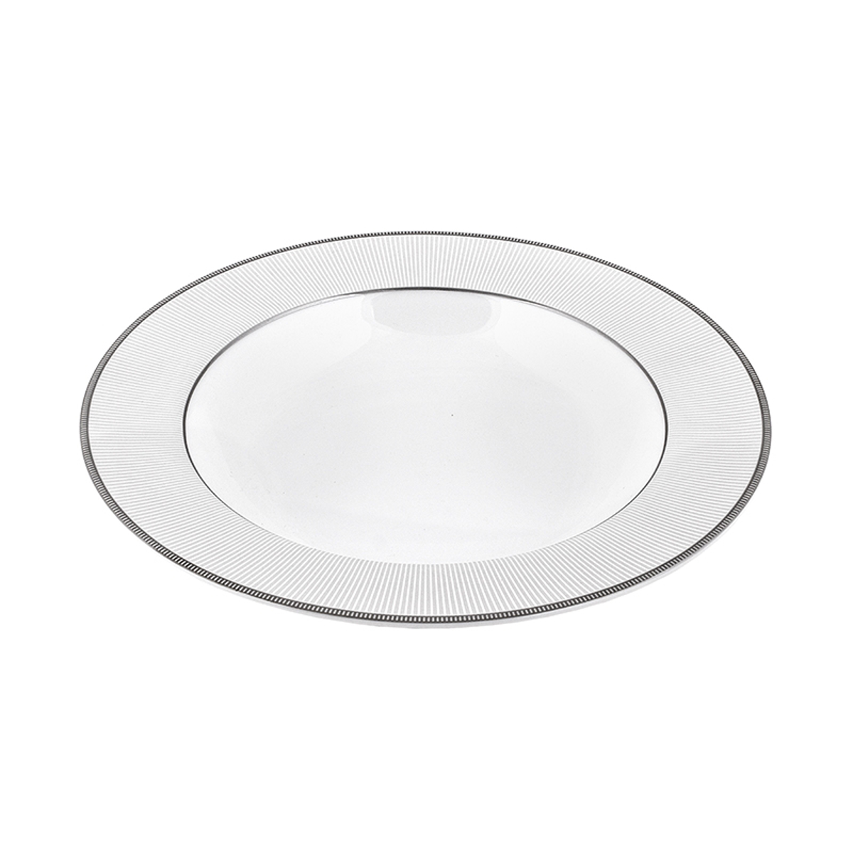 Oriana Ferelli Piato Bathu apo Porselani Lefko 23cm PR17310202
