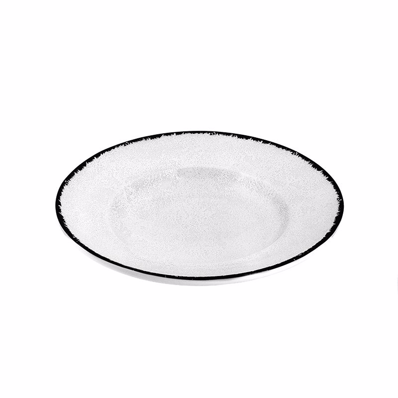 Oriana Ferelli Piato Zumarikon apo Porselani Lefko 27cm PR182746324