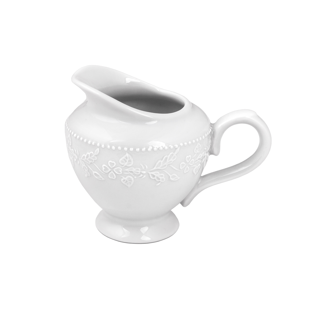 Oriana Ferelli® Kea Pw35 Glatiera apo Lefki Porselani 330ml PRPW350017