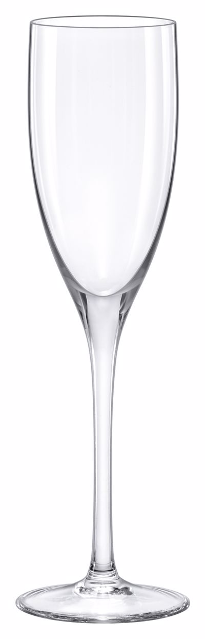 Max Home Γυάλινο Ποτήρι Κολωνάτο Σαμπάνιας 150ml RN63390150