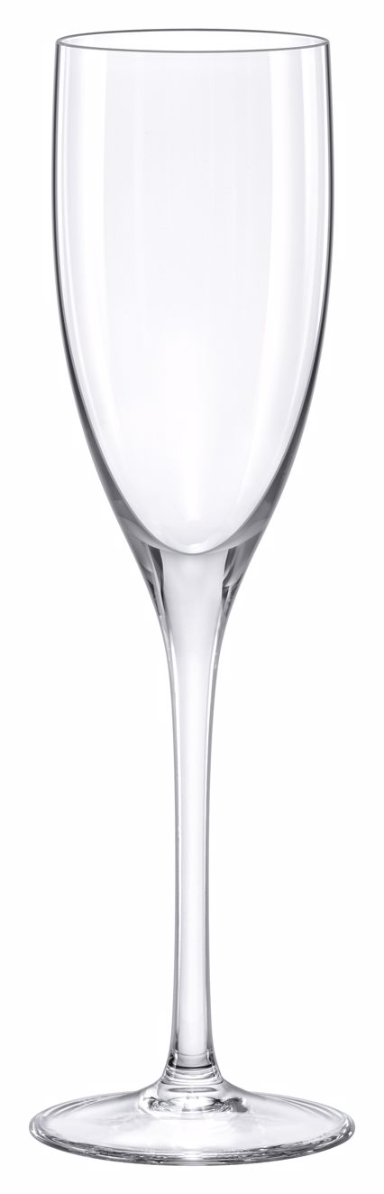 Max Home Γυάλινο Ποτήρι Κολωνάτο Σαμπάνιας 150ml RN63390150