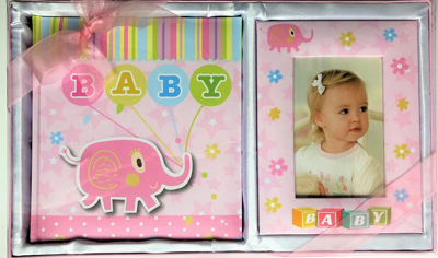 Max Home 534240/1-Pink Σετ 2Τεμ. Φωτ/Κη & Αλμπουμ Παιδικο YM534240201
