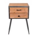 Komodino Xulino me 2 Surtaria 47X35X71.5ek FOP110 Espiel