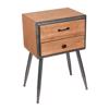 Komodino Xulino me 2 Surtaria 47X35X71.5ek FOP110 Espiel