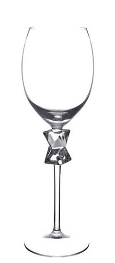 Glitter Ποτήρι Κρασιού Κρύσταλλο 9X9X26.5 GLI100 Espiel