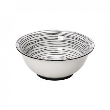 Σαλατιέρα Charlotte Μαύρη 1200cc 22.2εκ GUI410K1 Espiel