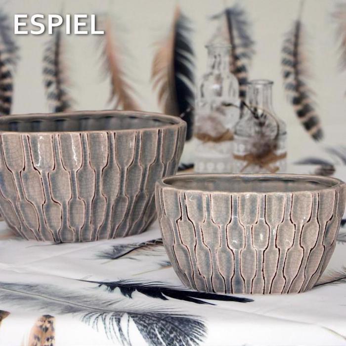 Τραπεζομάντηλο Λευκό 'Πούπουλα' 120Χ120ΕΚ HEM204 ESPIEL Trapezomantilo Lefko 'Poupoula' 120X120EK HEM204 ESPIEL